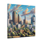 "Sacramento: Dreamlike Metropolis" - Canvas