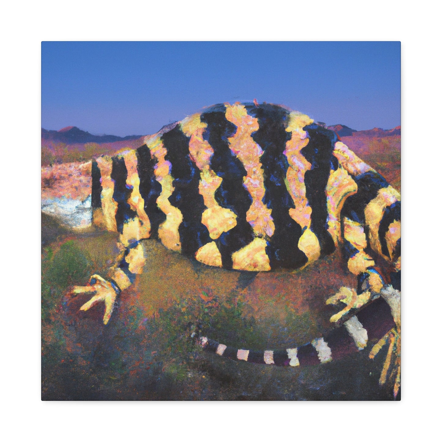 Gila Monster Surrealism - Canvas