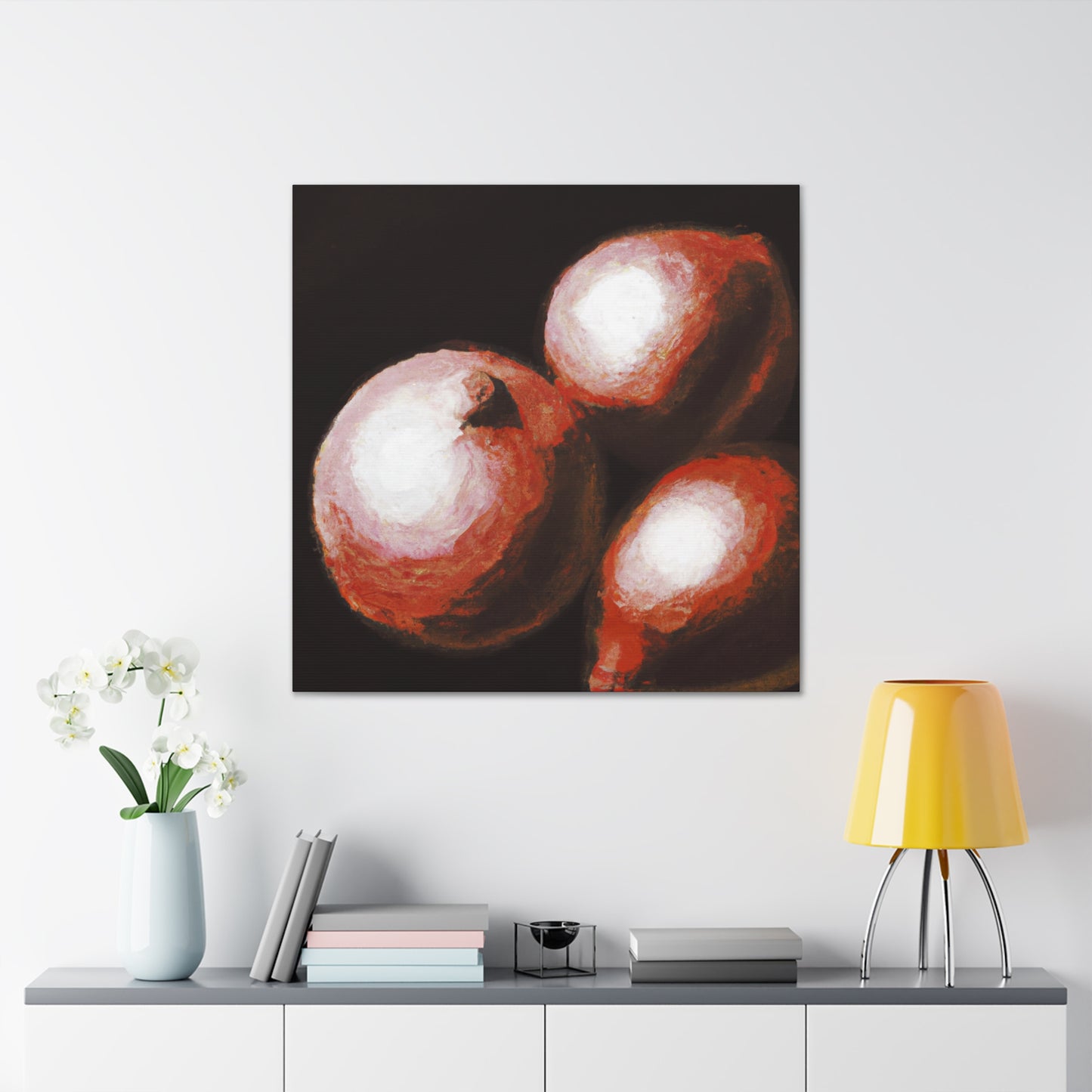 Onion Elegance Painting - Canvas