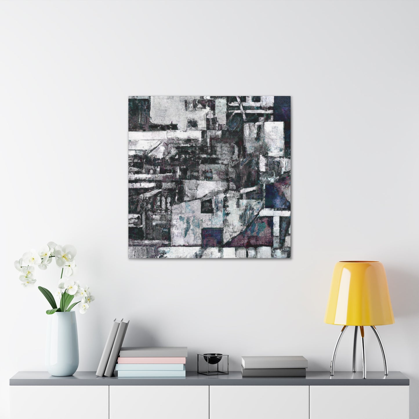 "Brutalist Expression Intrigue" - Canvas