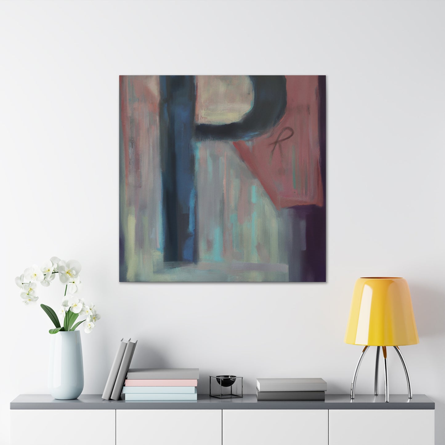 Profound Modern Contemplation - Canvas