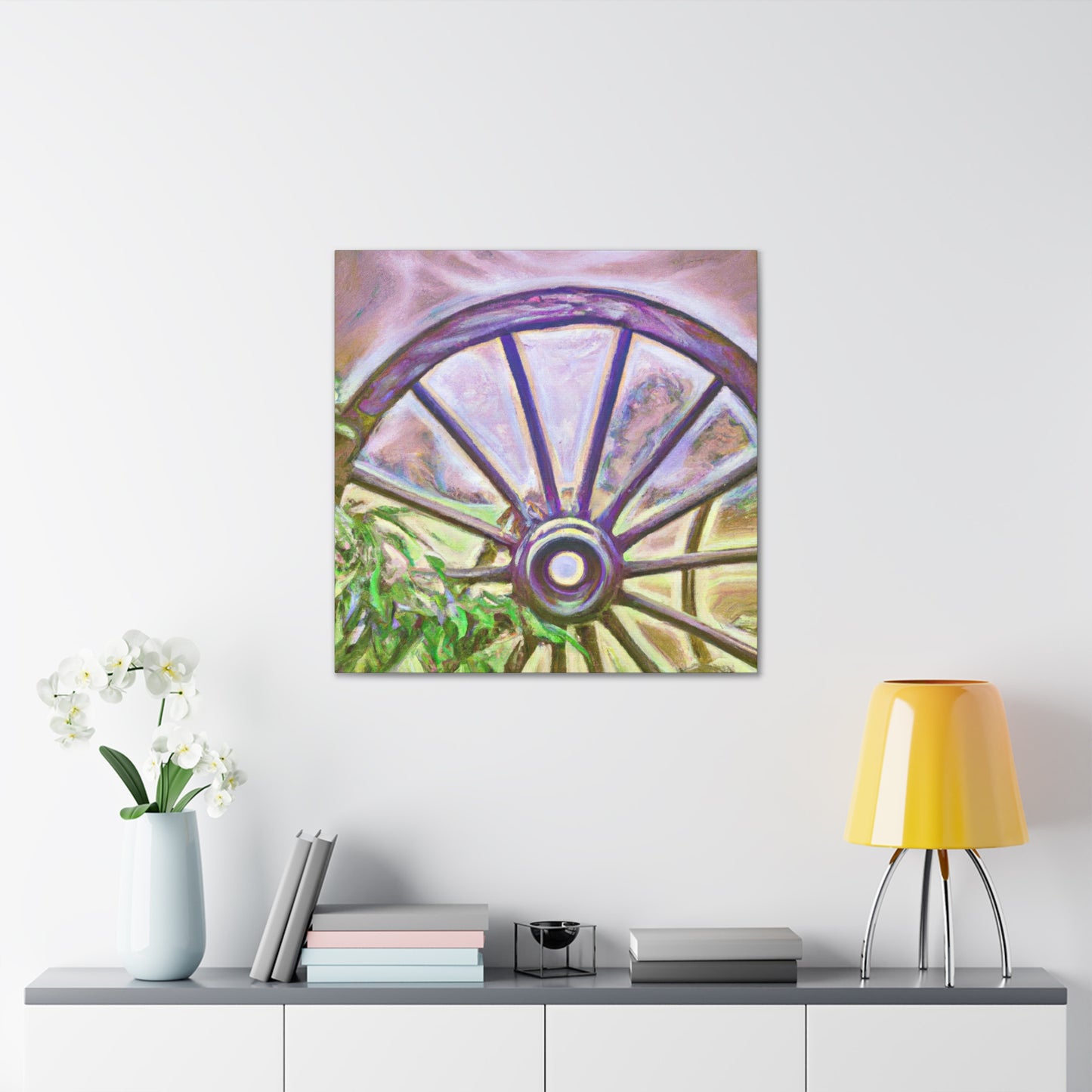 Wheels of Fantasy Land - Canvas