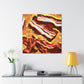 Bacon in Art Deco - Canvas