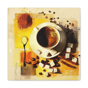 Coffee Time Reflection - Canvas