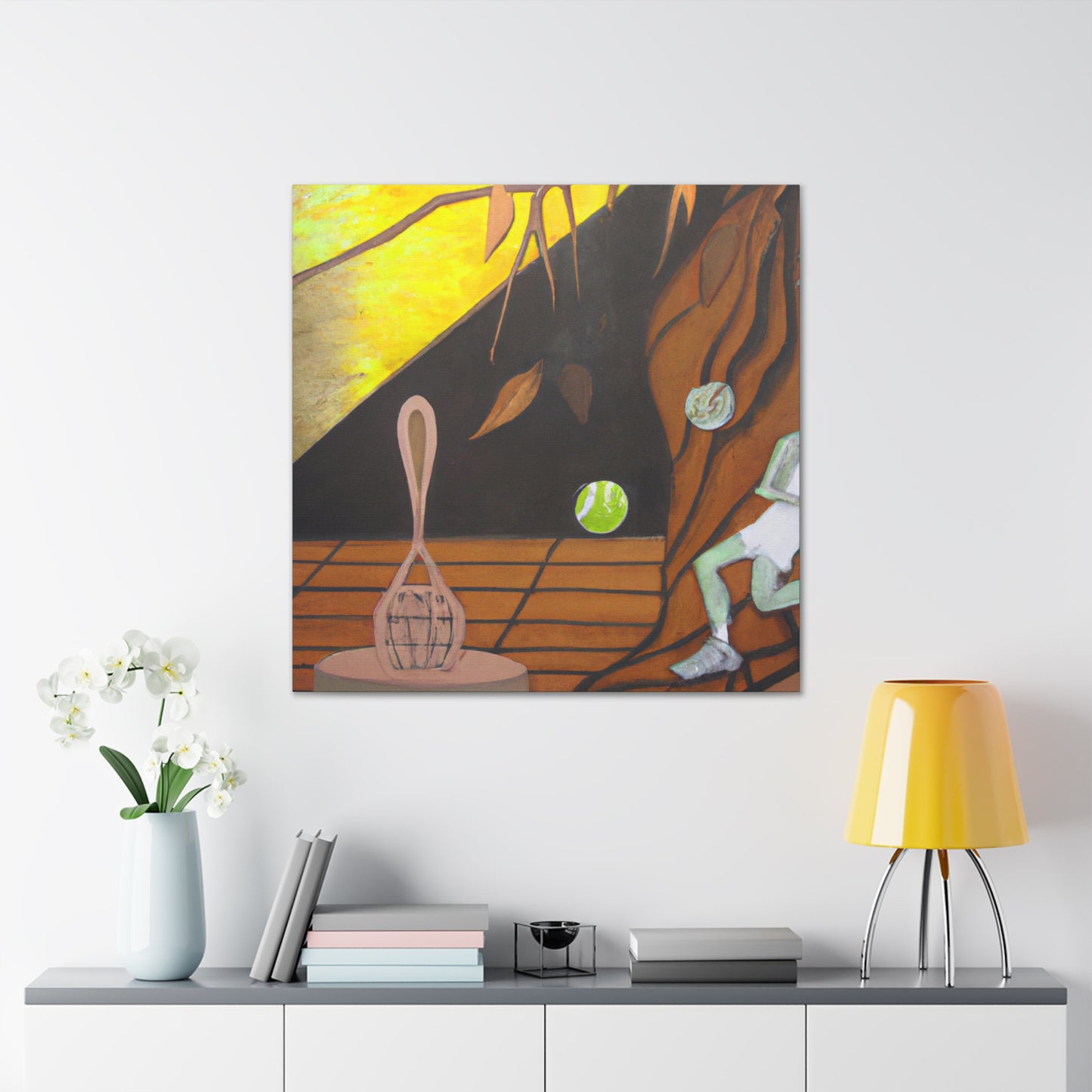 Tennis in Dreamsscape - Canvas