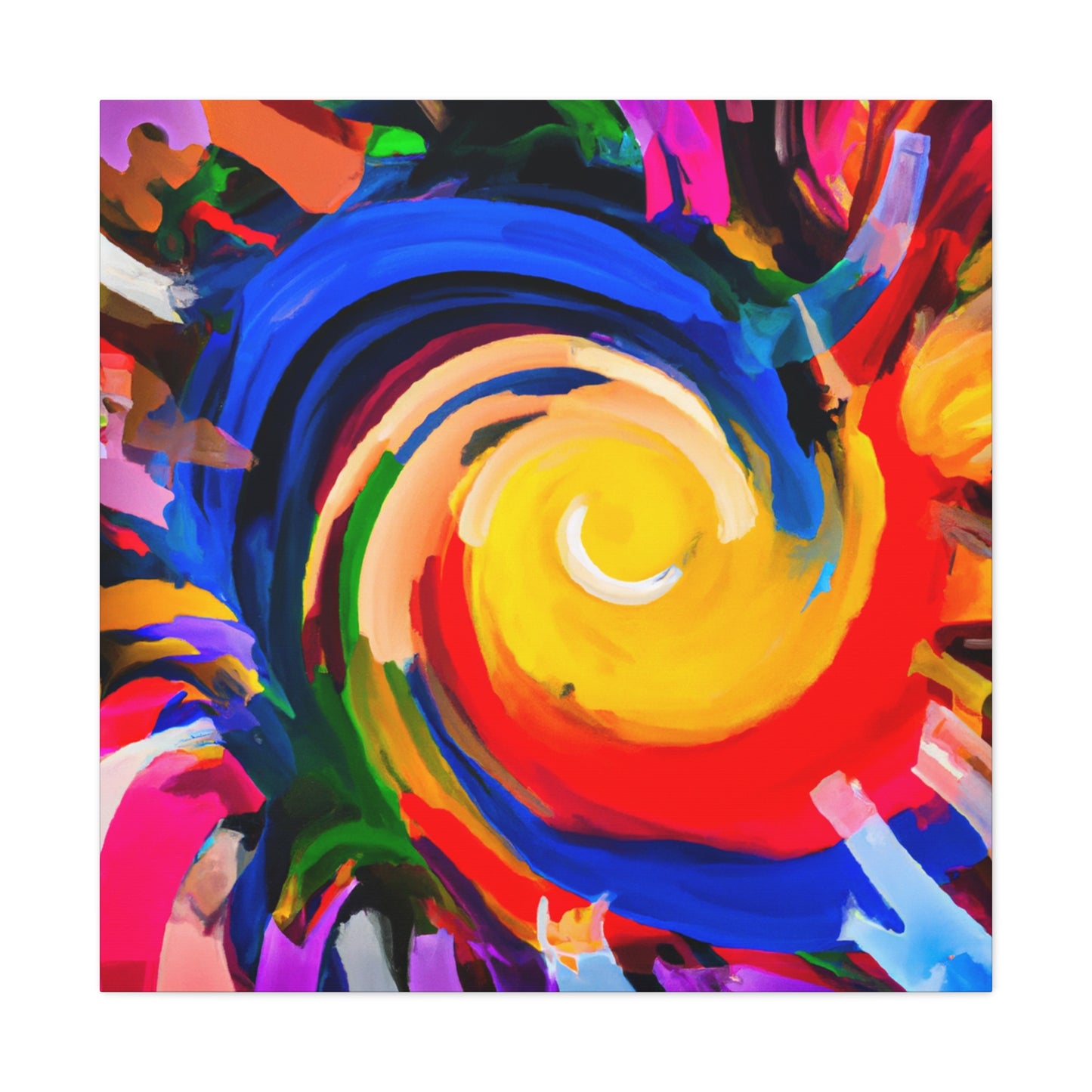 Odyssey of Colorful Joy - Canvas