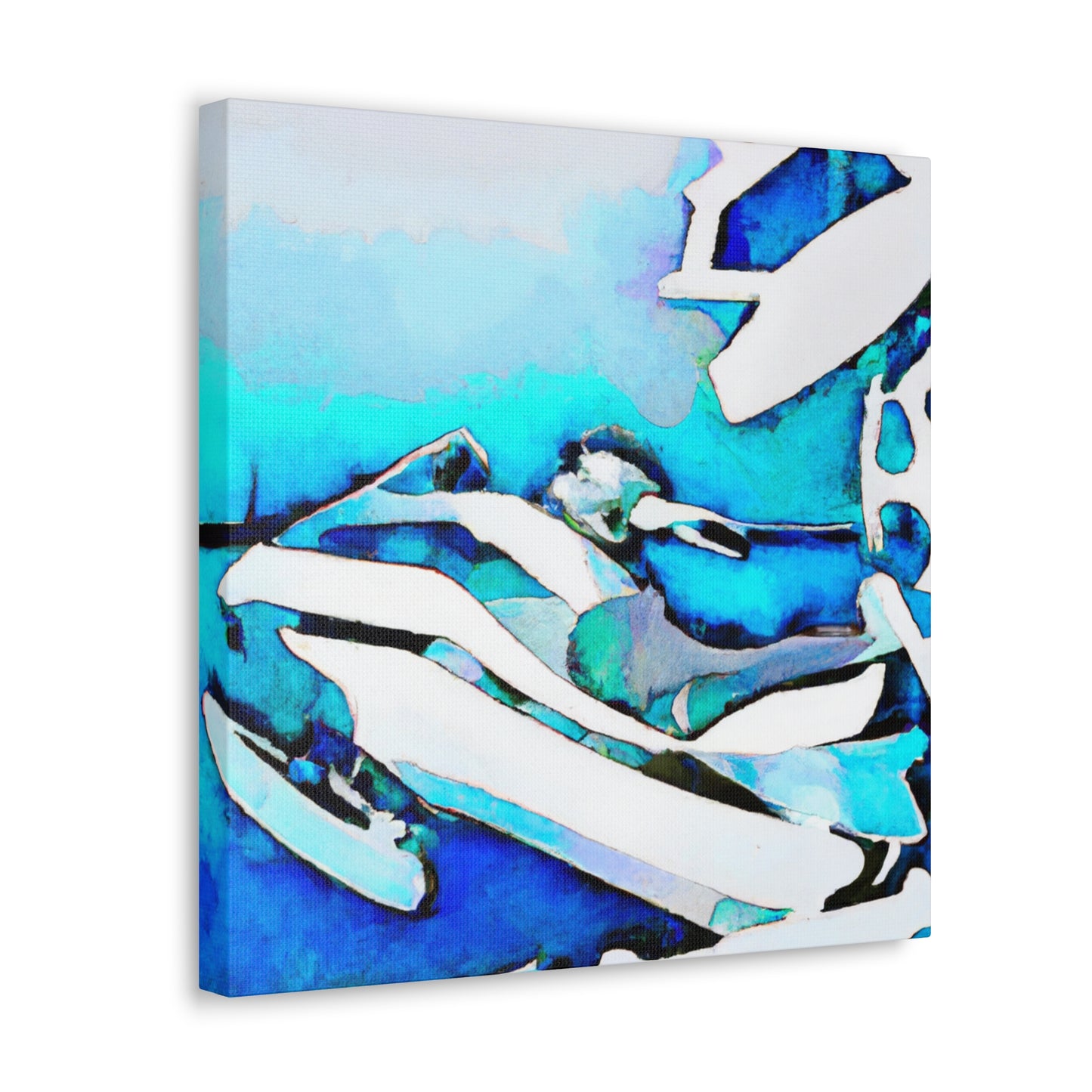 "Jet Skiing Retreats" - Canvas