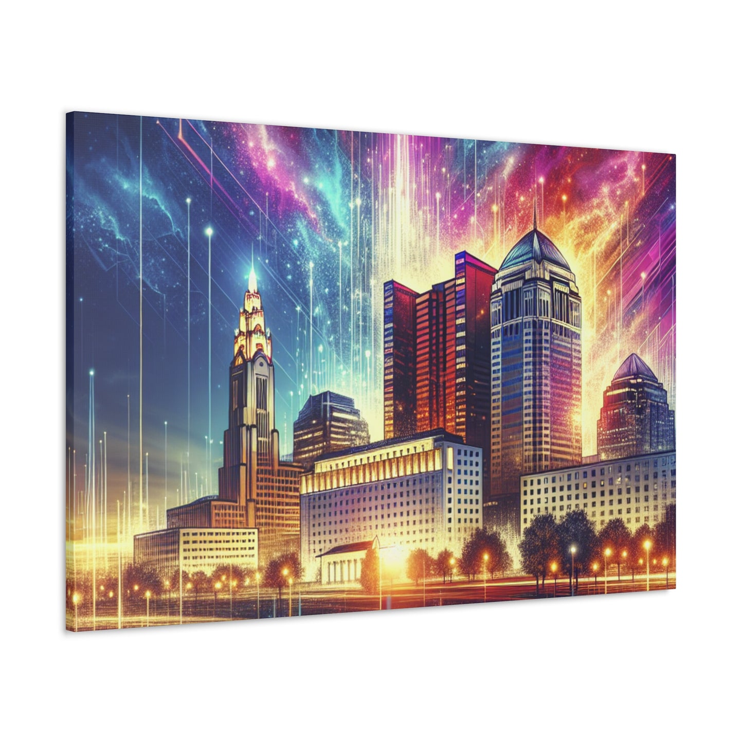 "Columbus Unveiled" - Canvas