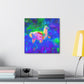 Llama in Impressionism - Canvas