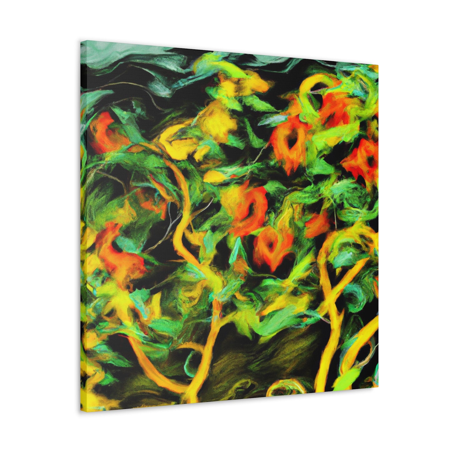 "Sunflower in Abstraction" - Canvas