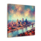 "Cincy Rhapsody in Colors" - Canvas