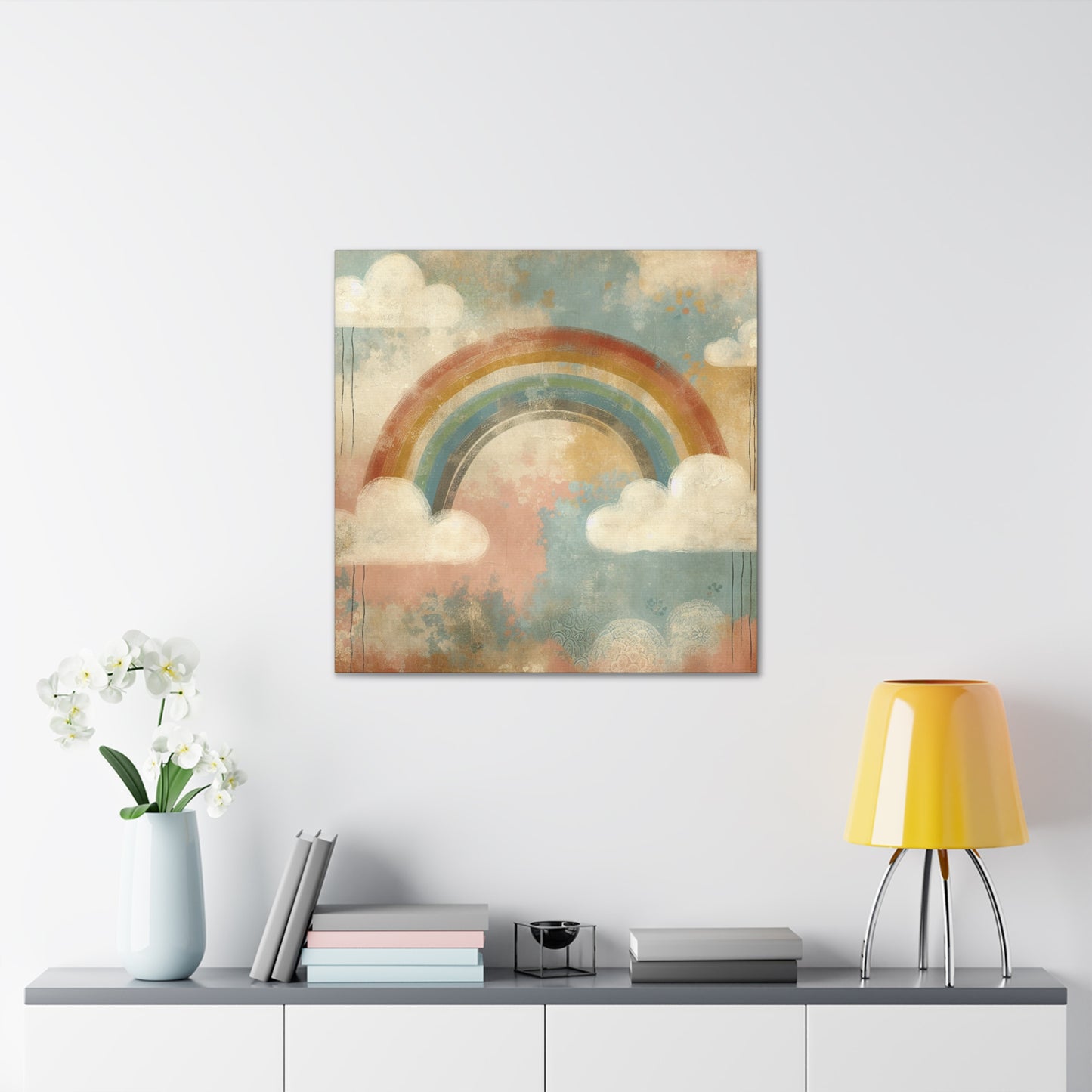 Dreamy Skiescape Serenity - Canvas