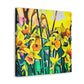 "A Bursting Daffodil" - Canvas