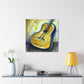 'Guitar Strings In Melody' - Canvas