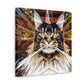 Maine Coon Surrealism - Canvas