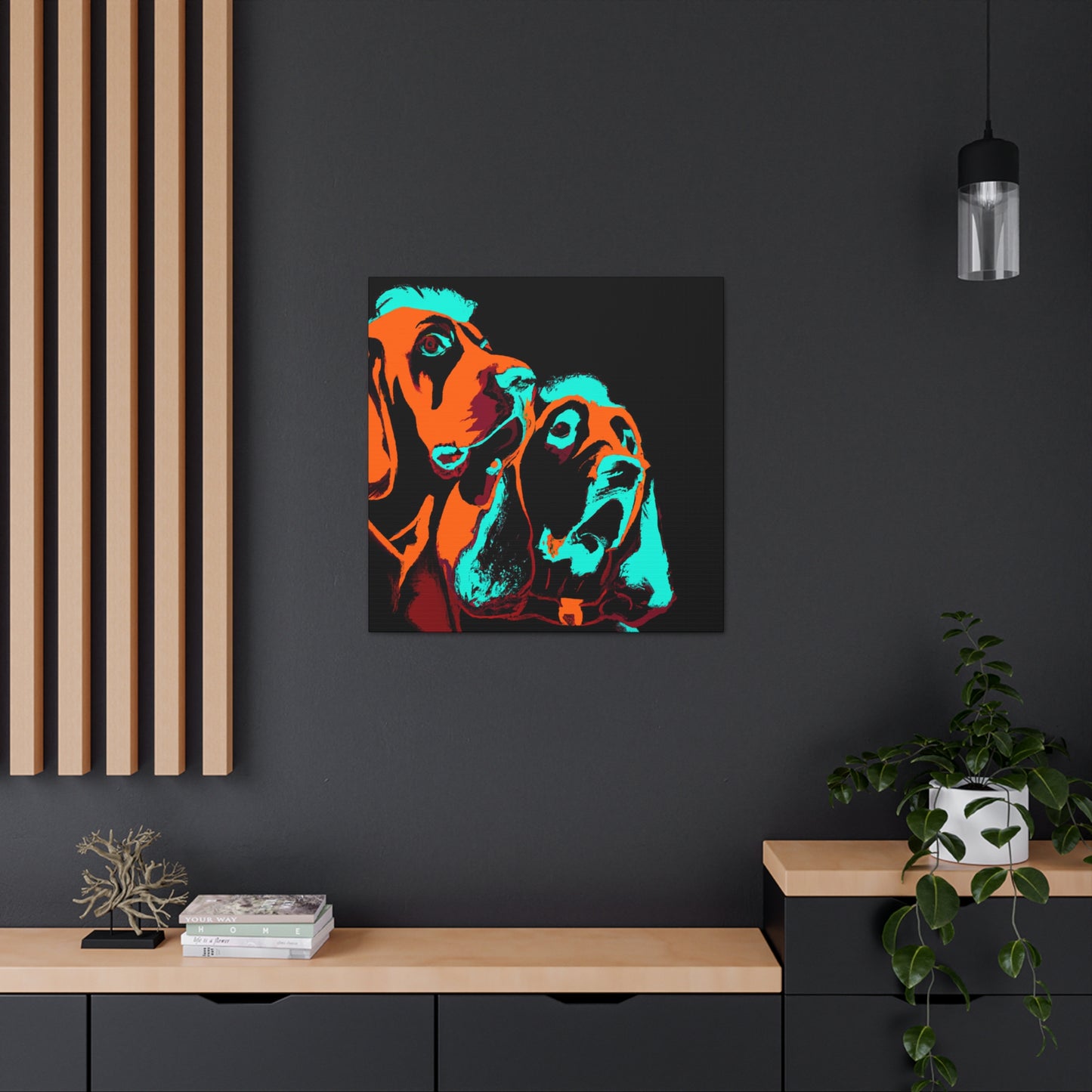 "Irish Setter Portrait 1925" - Canvas