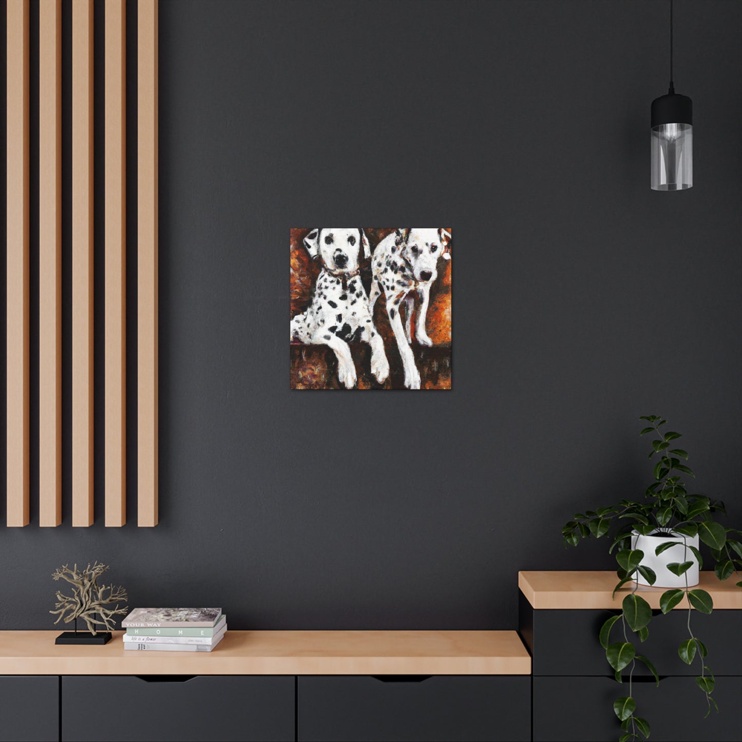 Dalmatian Dreamscape - Canvas