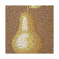 Pear in Pointsillism - Canvas