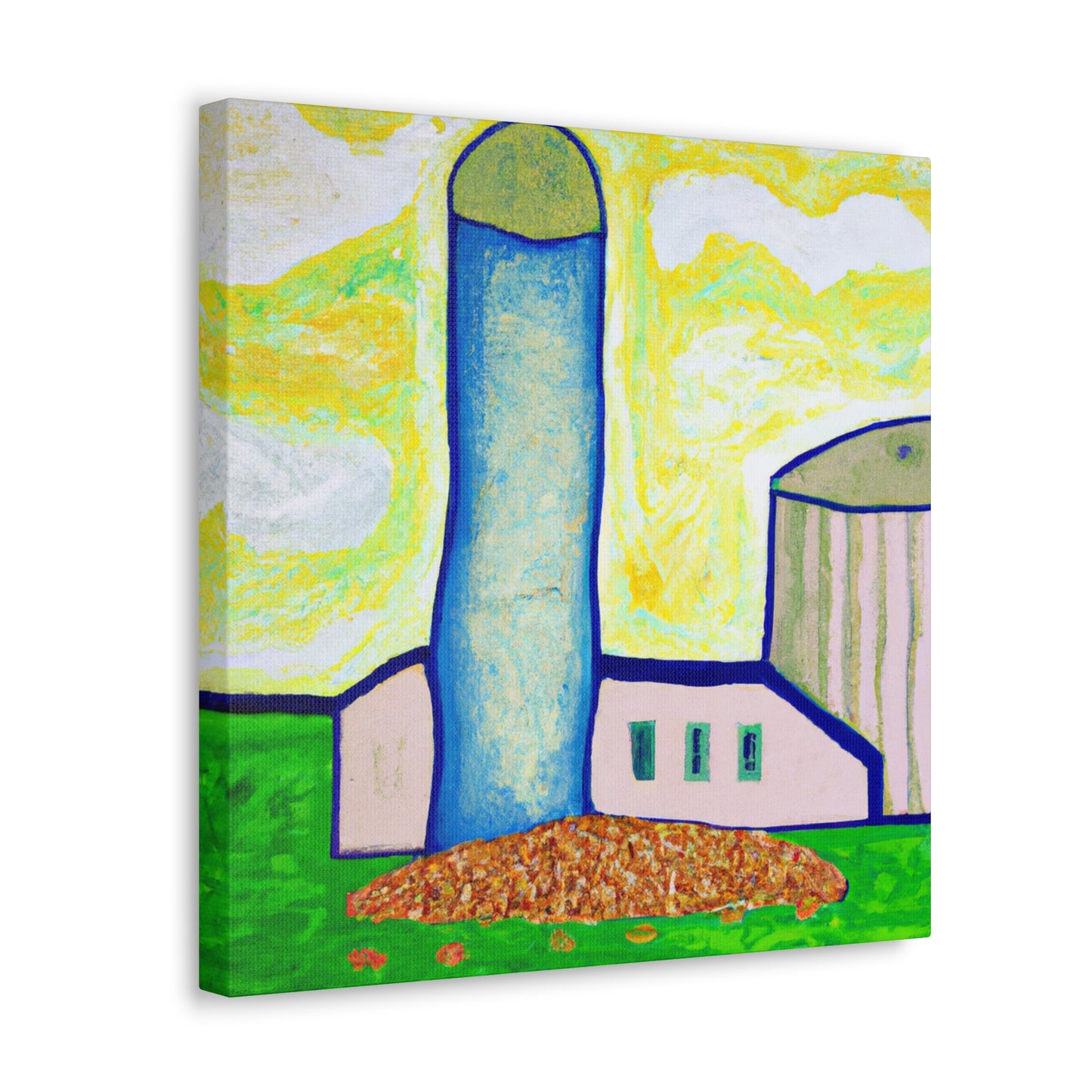 "Silo in Impressionism" - Canvas