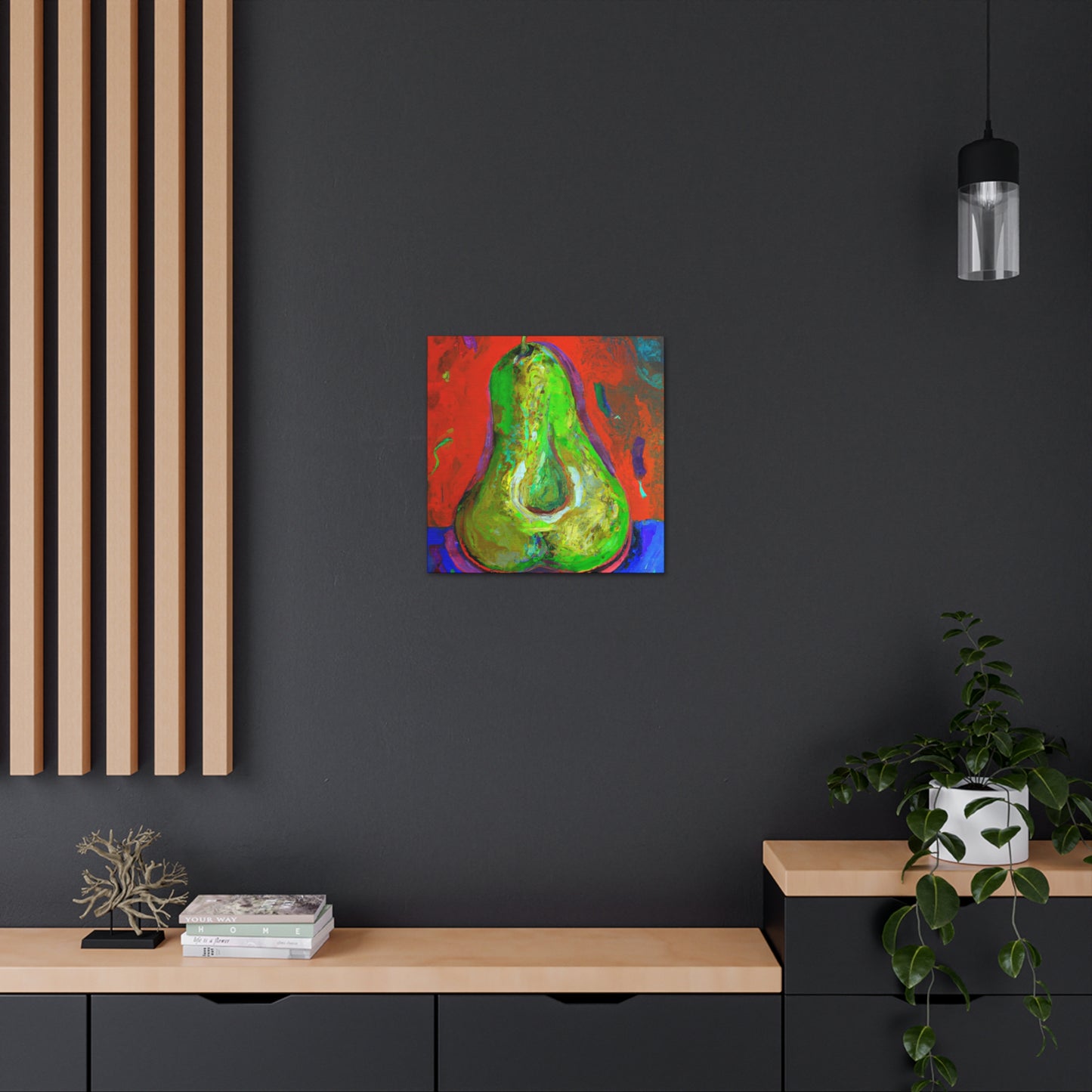 "Pears in Fauvism" - Canvas