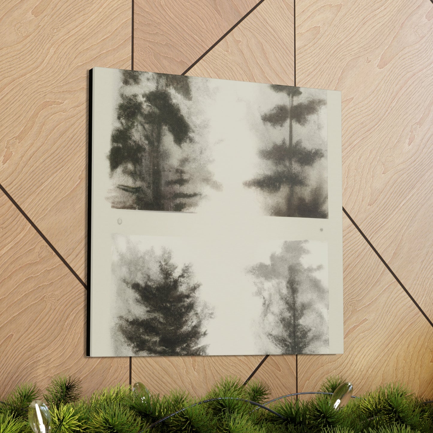 Pine Tree Enchantment - Canvas