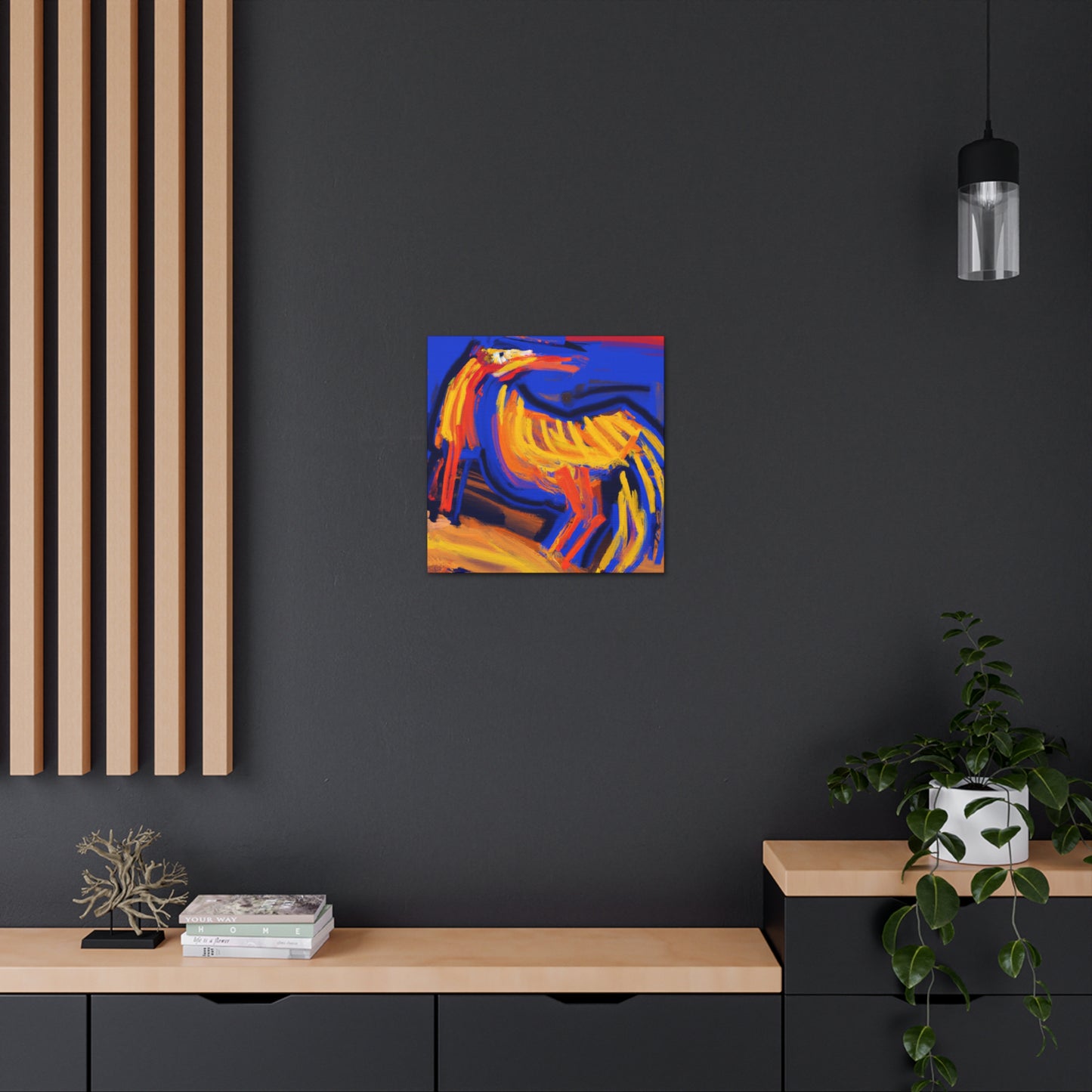 Roadrunner in Motion - Canvas