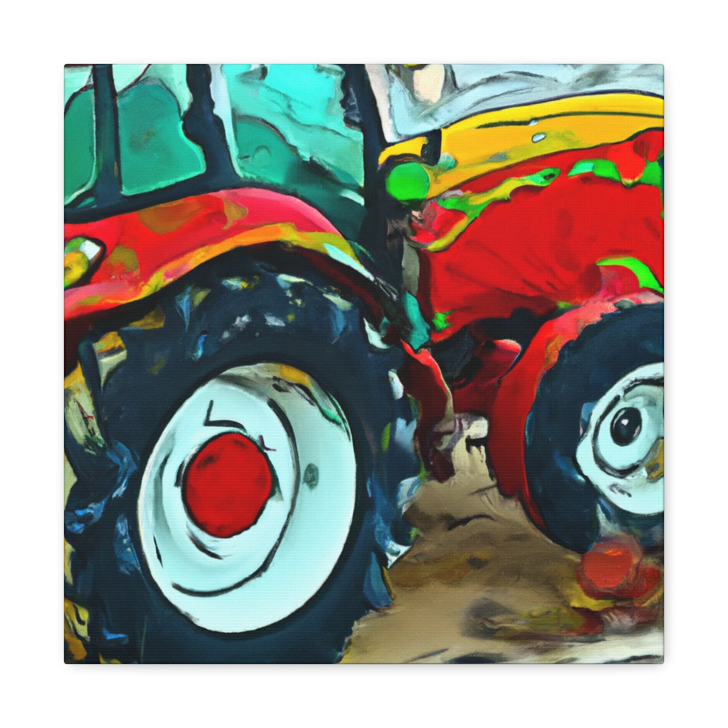 Agricultural Tractor Vision - Canvas