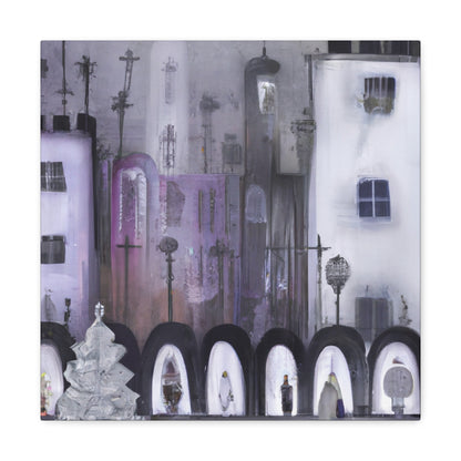 City Square Dreamscape - Canvas