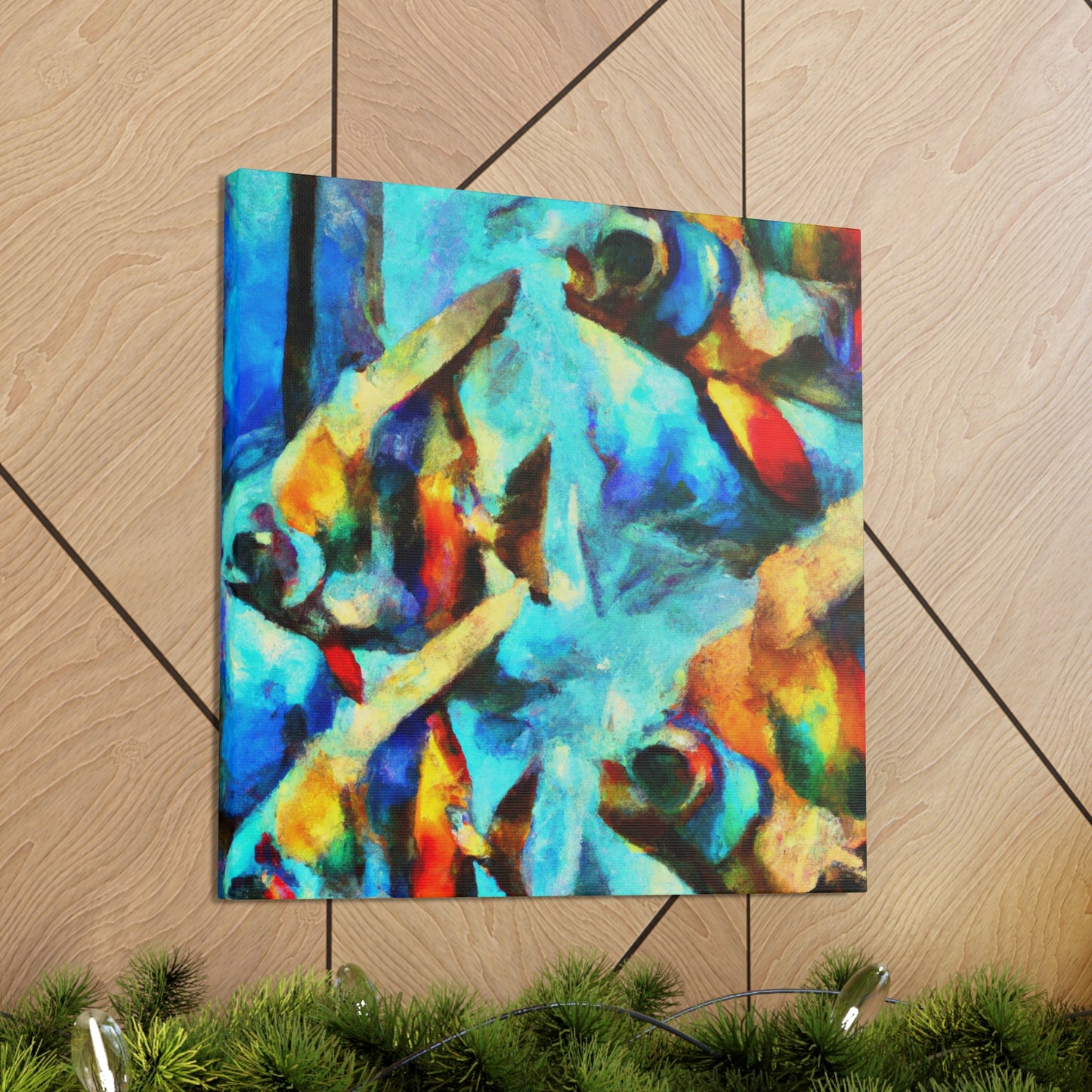 Rainbow Fish Dreamsscape - Canvas