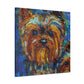 Dancing Yorkshire Terriers - Canvas