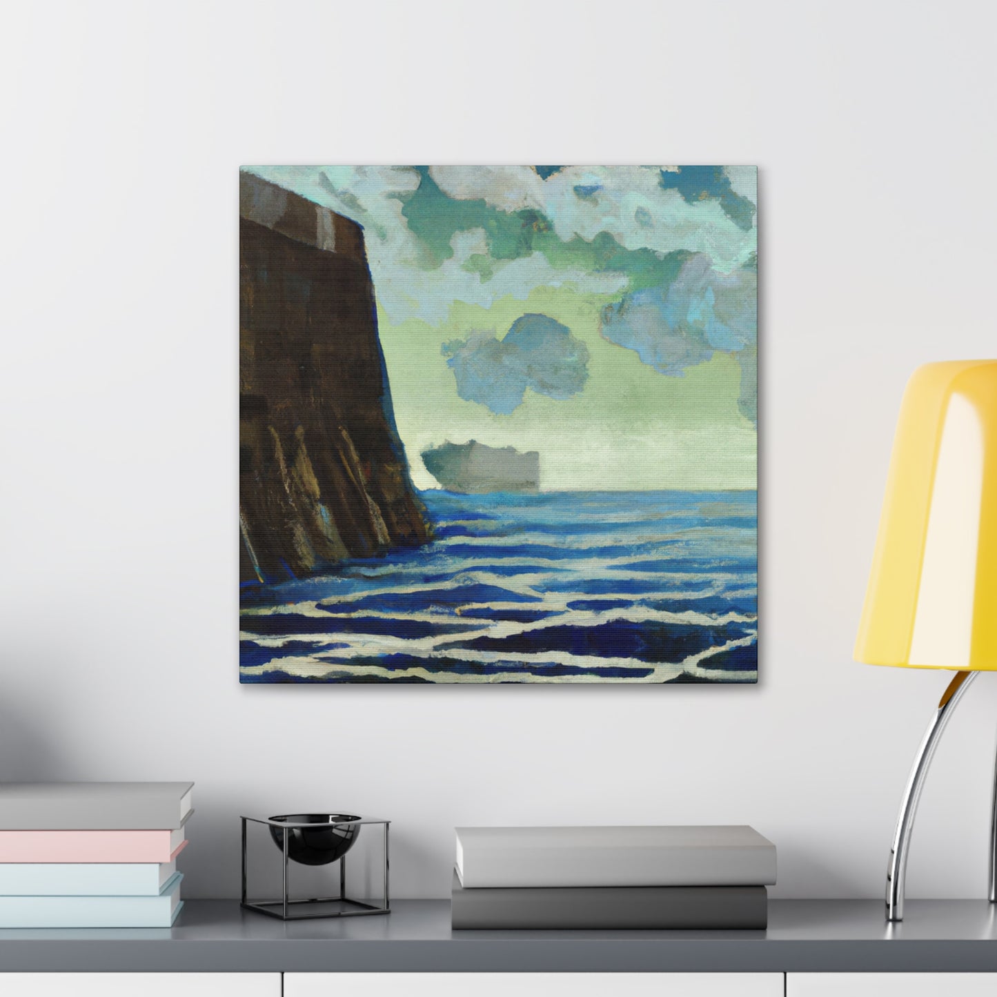 "Seawall of Dreams" - Canvas