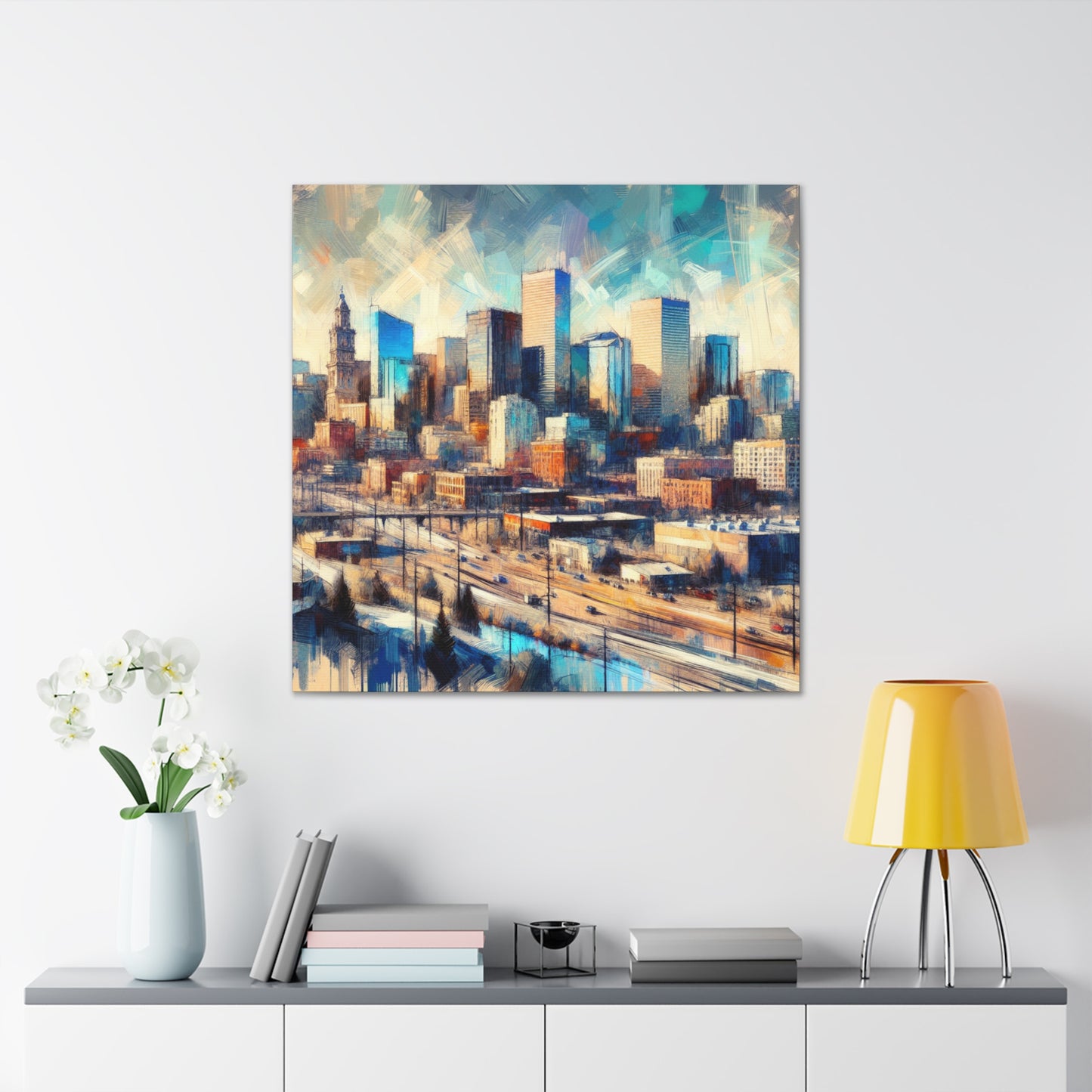 "Emerging Denver Dreamscape" - Canvas