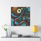 Octopus in The Sea - Canvas