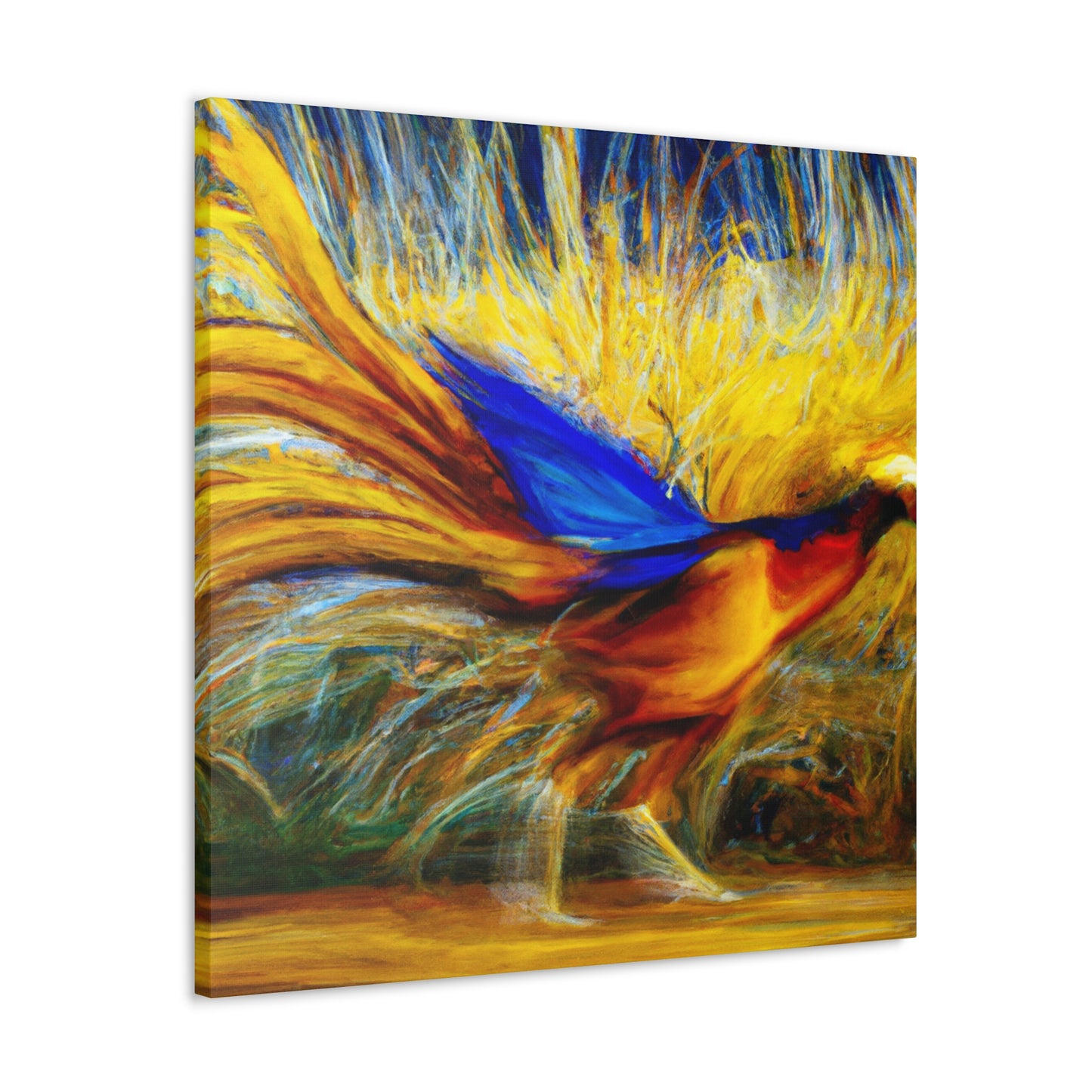 Golden Pheasant Splendor - Canvas