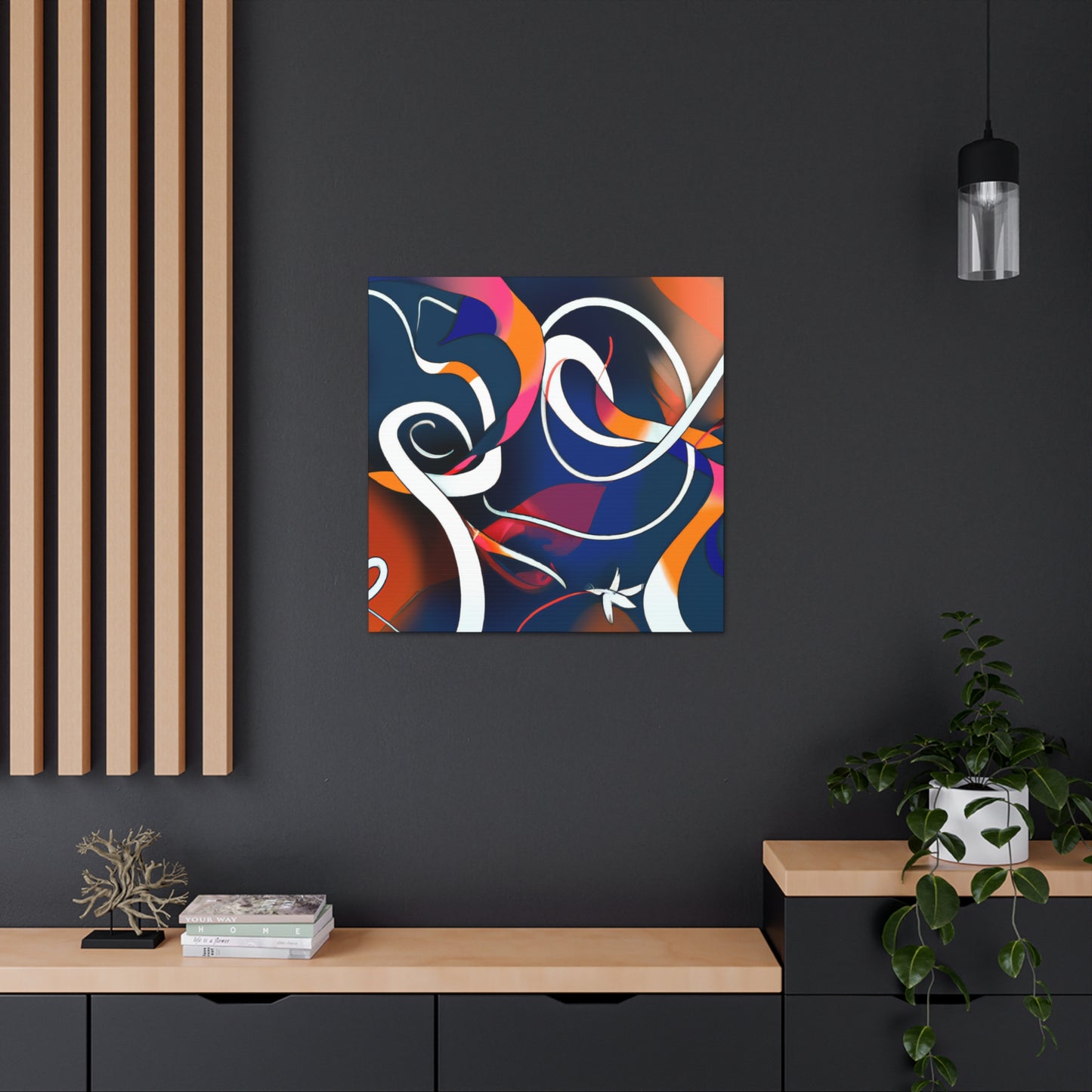 Colors of Eternity Dance - Canvas