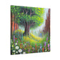 Wildflowers in Bloom - Canvas