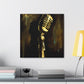 "The Musician's Microphone" - Canvas