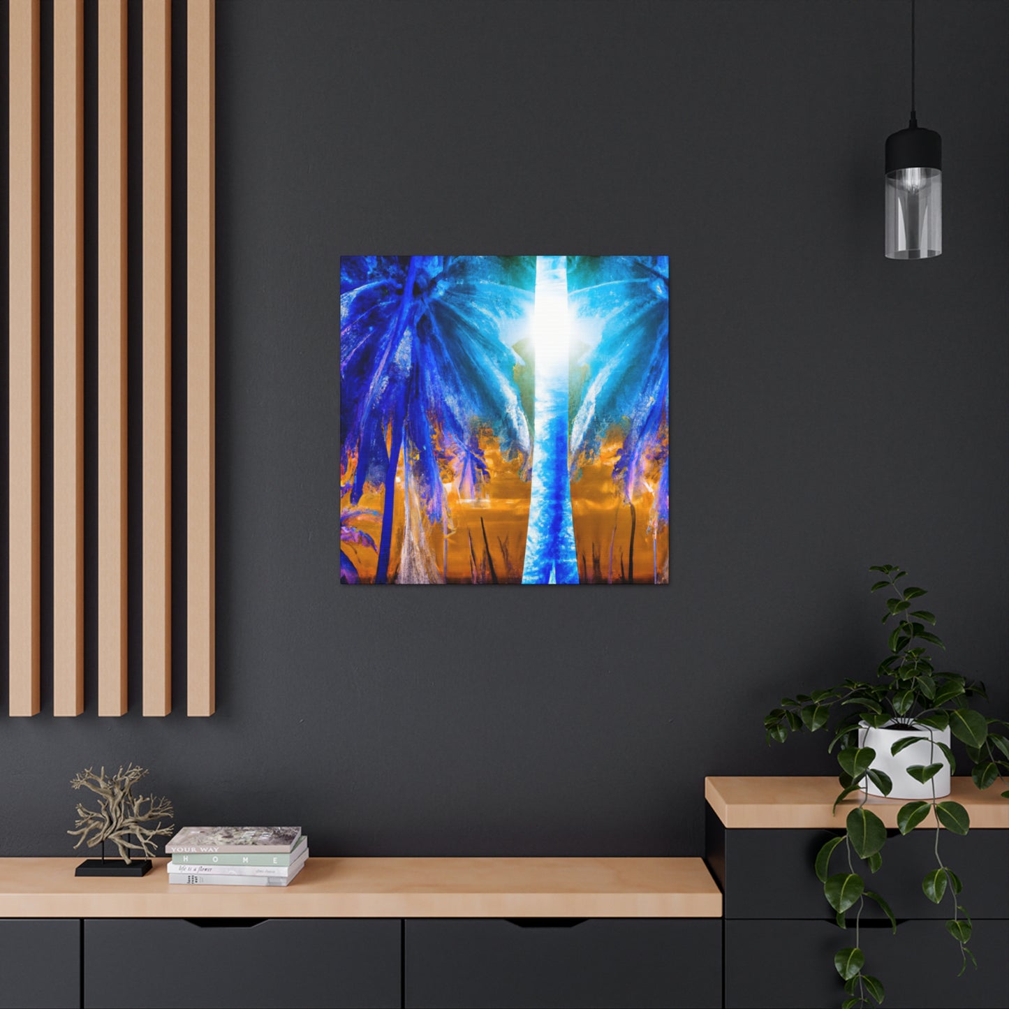 "Luminous Dreamscape Skies" - Canvas