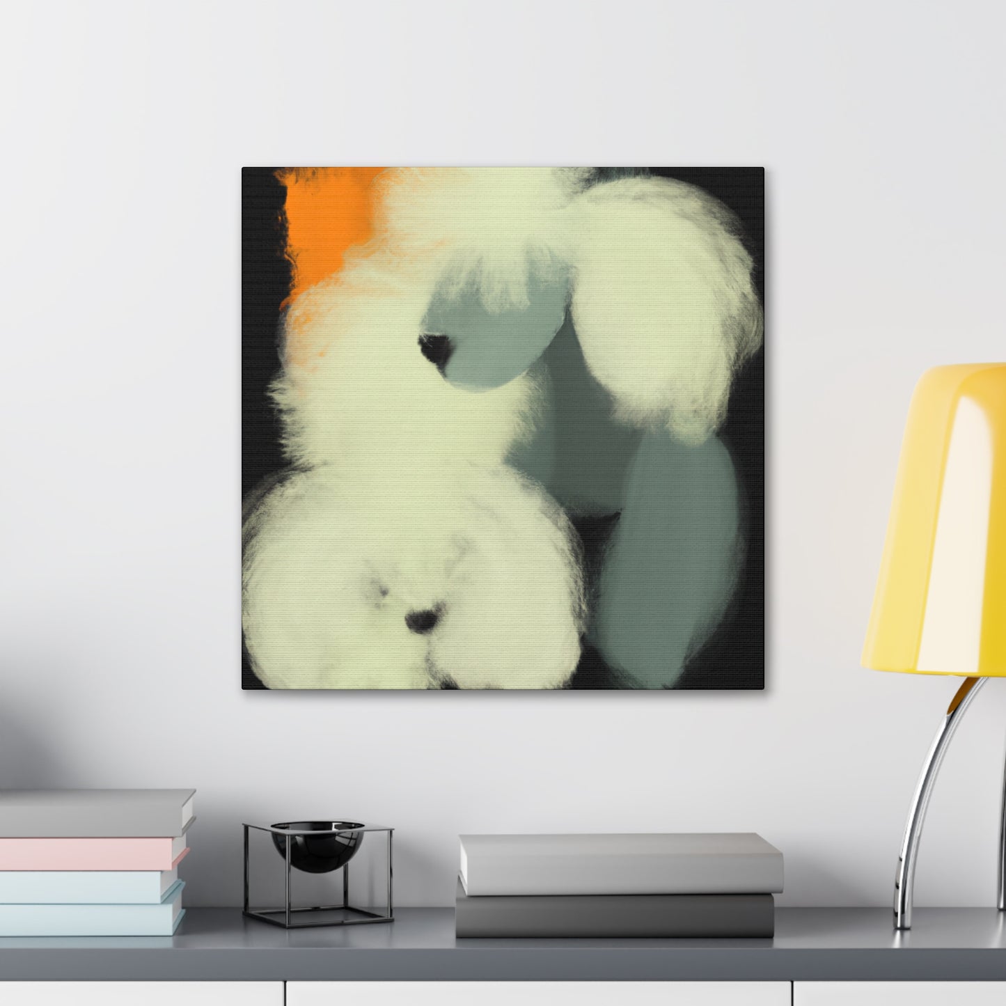 "Poodle in Abstraction" - Canvas