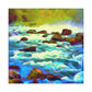 "River Reflections Impressionism" - Canvas