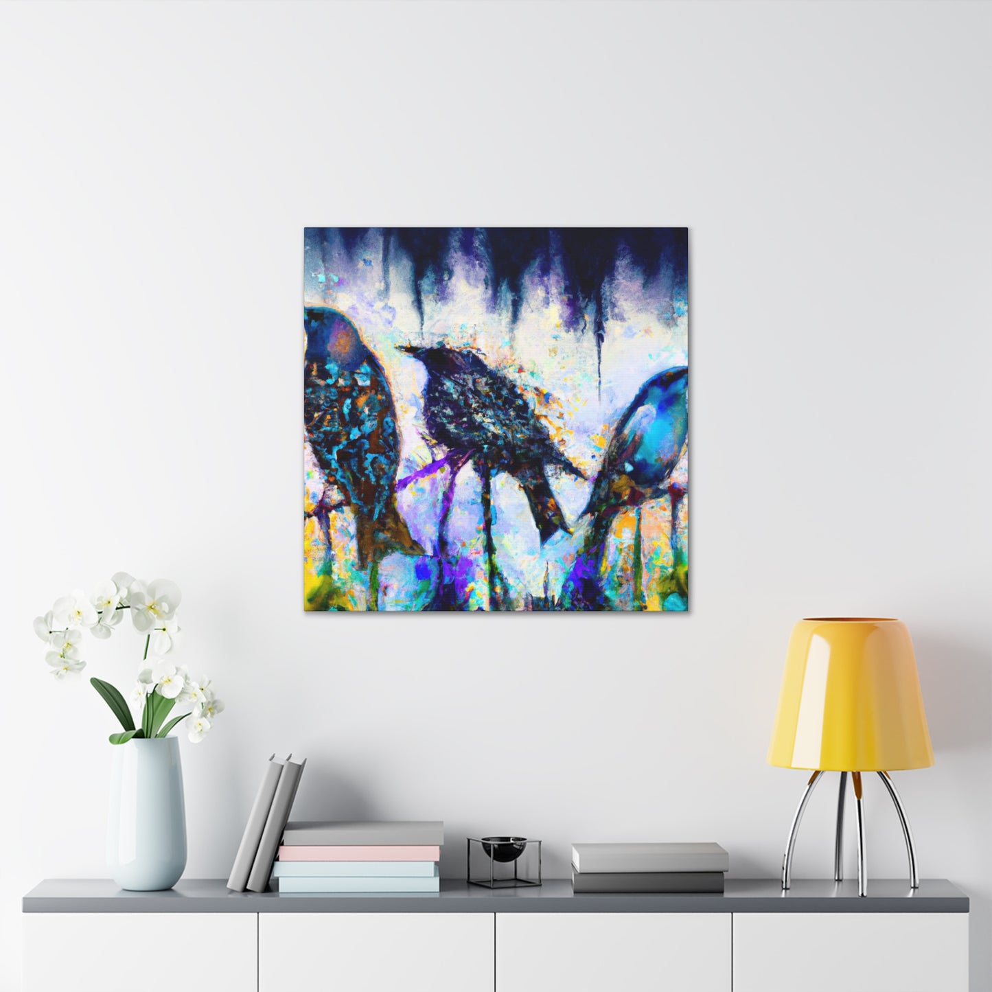 "Our Feathered Friends" - Canvas