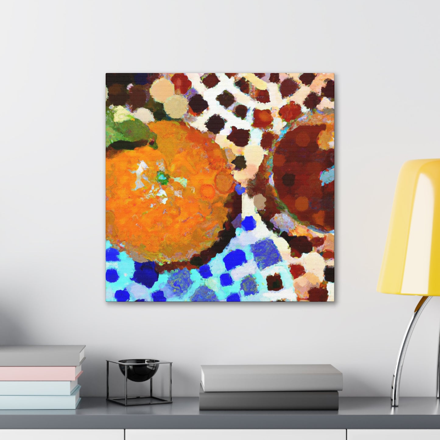 "Orange Slice of Nature" - Canvas