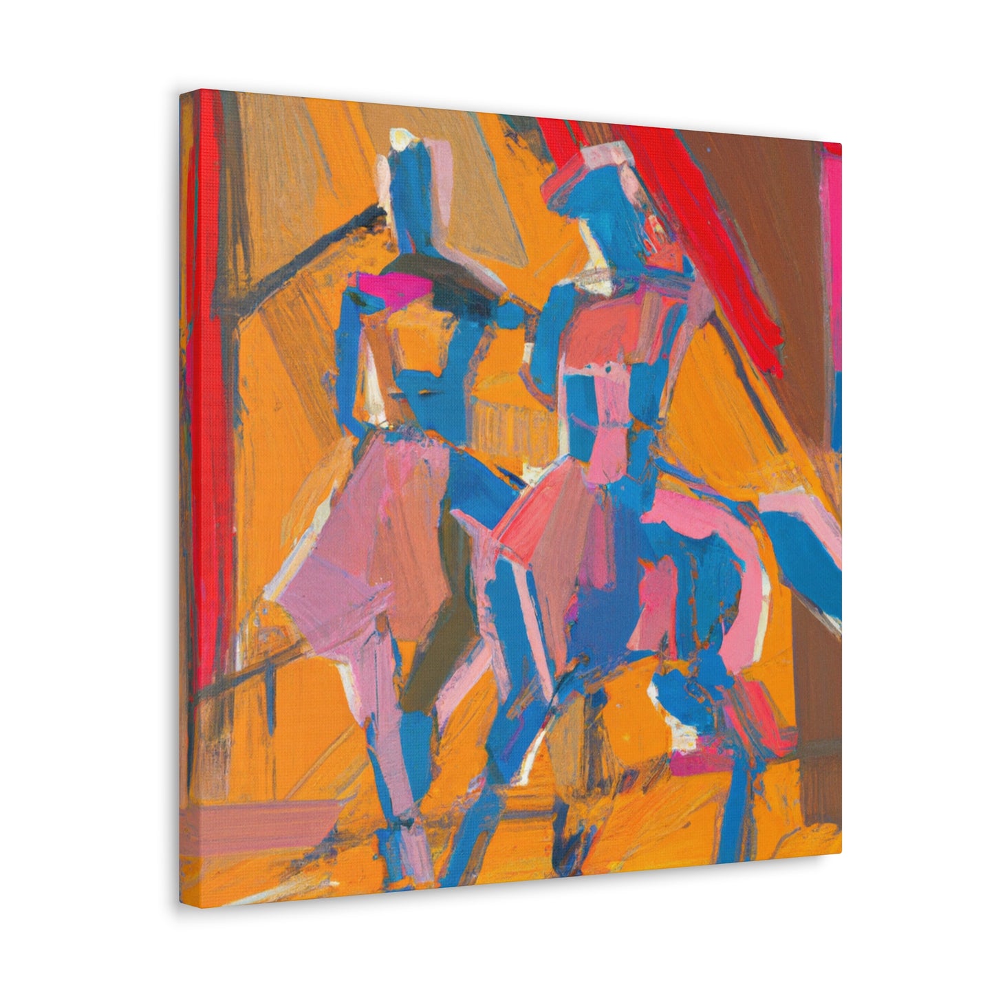 "Stirrups in Art Deco" - Canvas