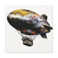 "Blimp In The Sky" - Canvas