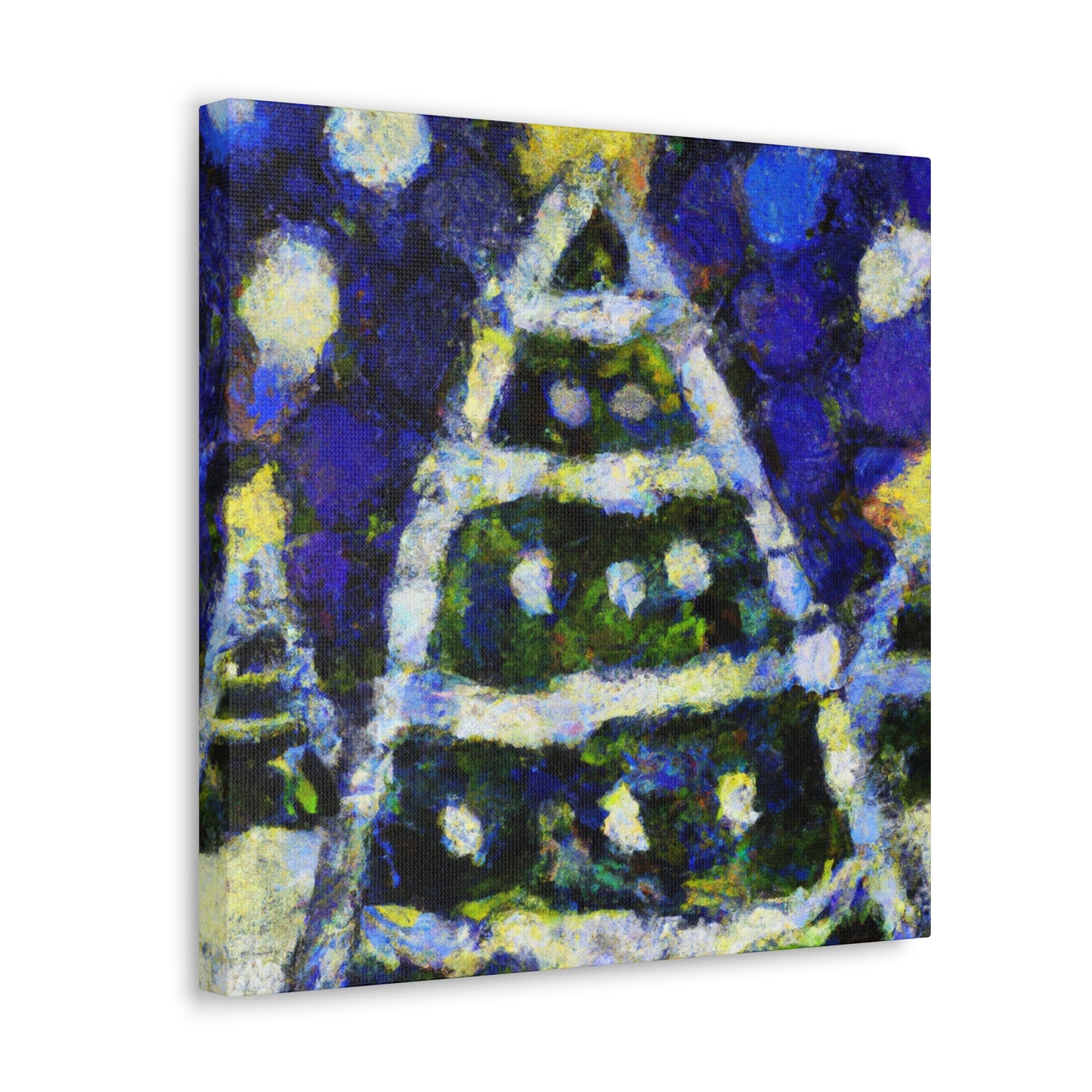 "Christmas Tree Glorified" - Canvas