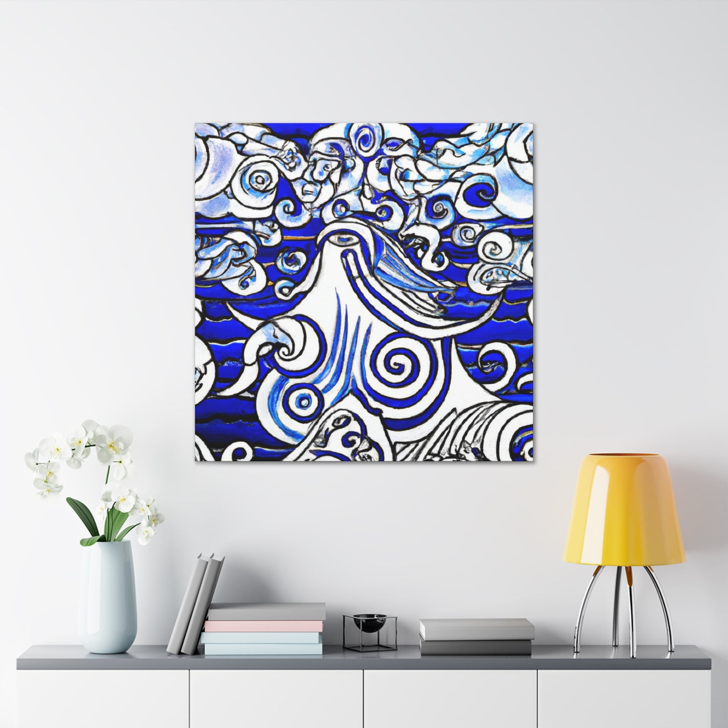 Waves of the Ocean - Canvas