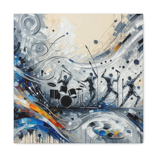 Joyful Laughter Unleashed - Canvas