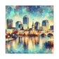 "Vibrant Orlando Tales" - Canvas