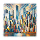 "Urban Vibrancy: Chicago Revived" - Canvas