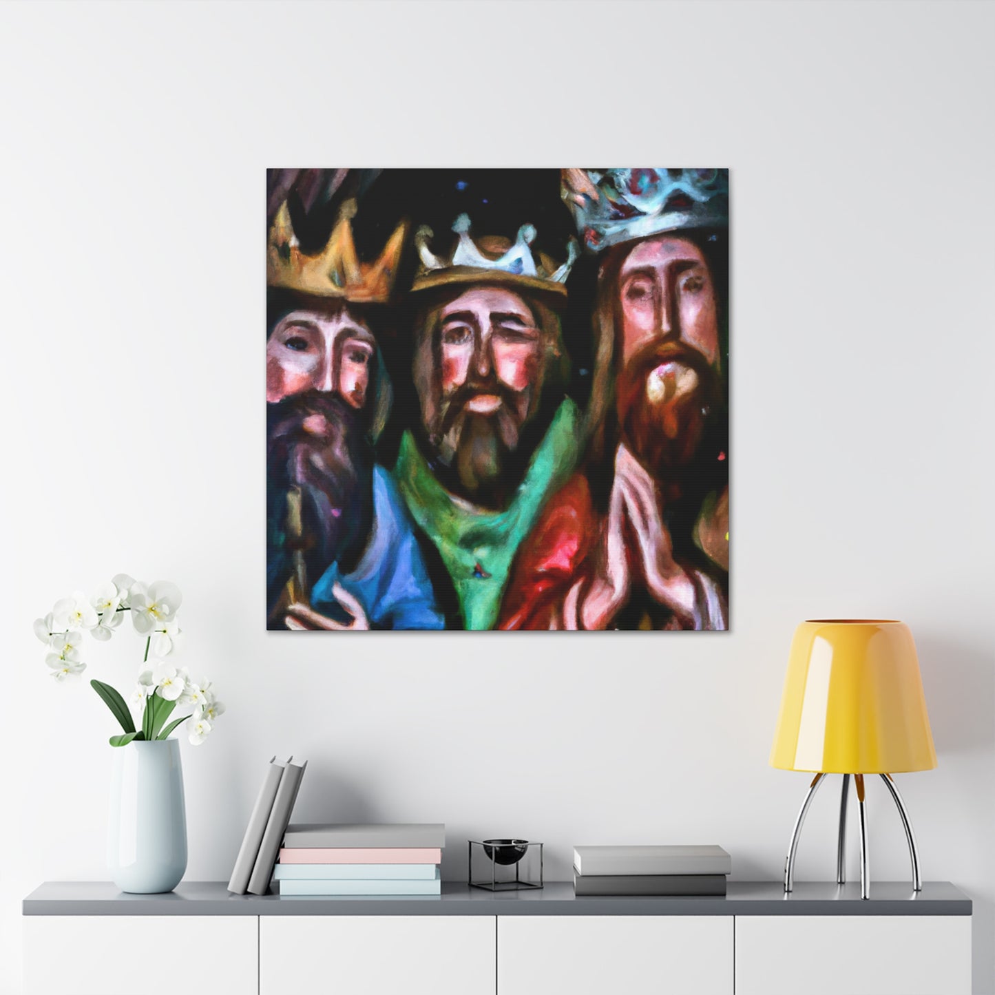 Wise Men's Journey Home - Canvas